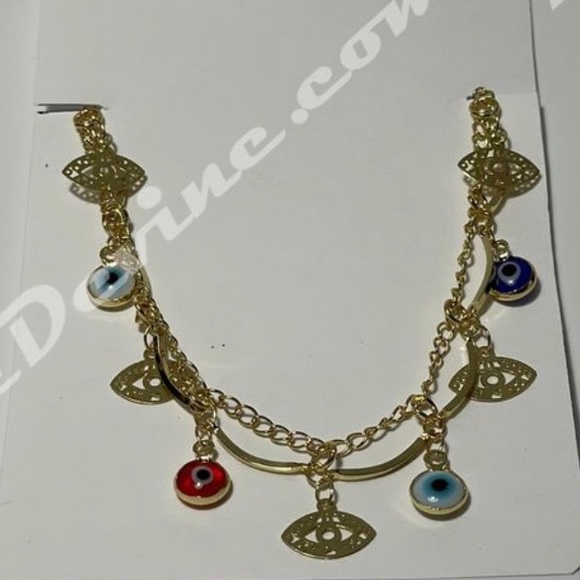 Mal De Ojo Bracelet (gold plated) - Picture 9 of 10